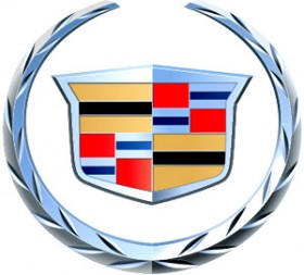 Le logo de Cadillac aujourd'hui : une version stylisée