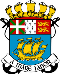 Le blason de Saint-Pierre-et-Miquelon