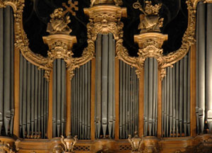 Les grandes orgues de l'église Saint-Séverin à Paris